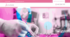 Desktop Screenshot of cancerdemama.com.mx
